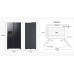 SRS6300B Samsung 634 L Smart Side By Side Fridge 